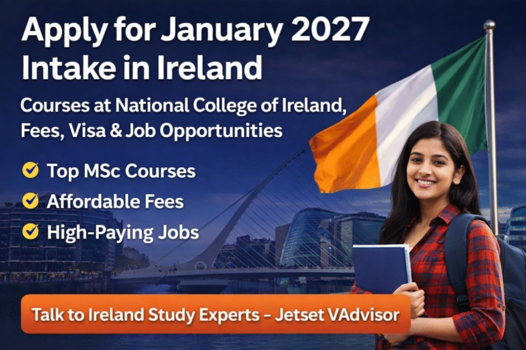Ireland January 2027 Intake