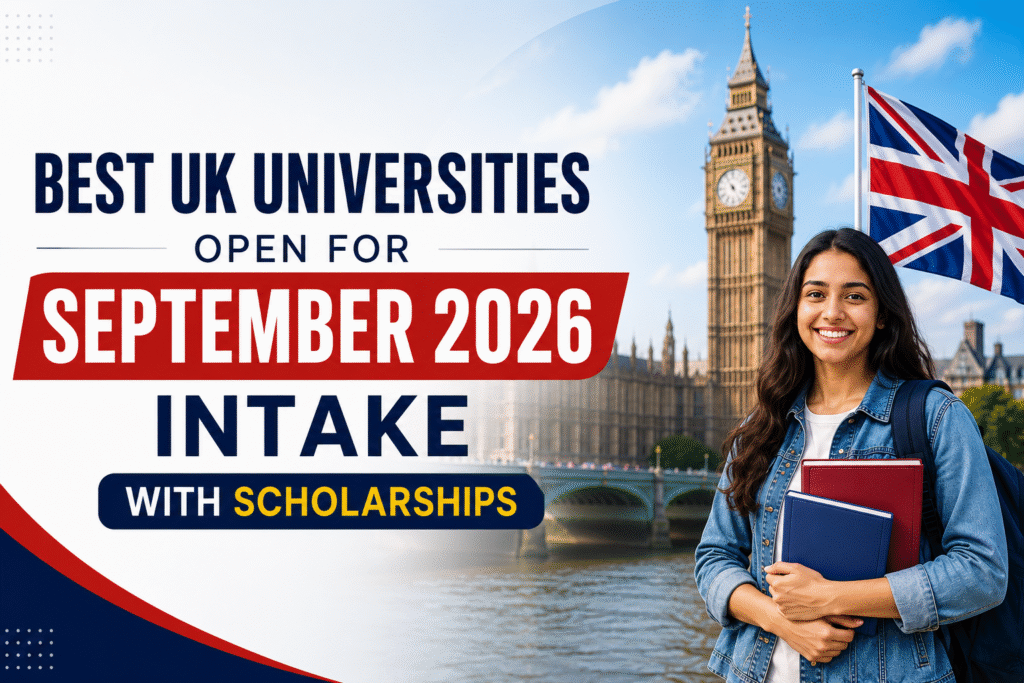 Best UK Universities for September 2026 Intake