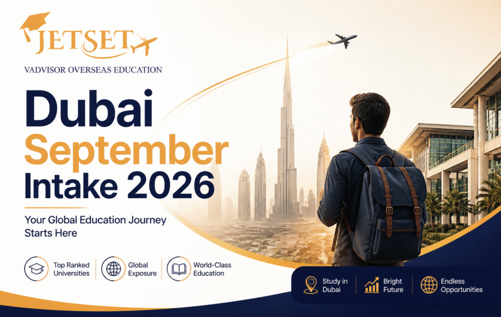 Dubai September Intake 2026