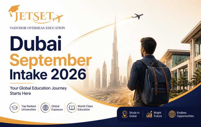 Dubai September Intake 2026