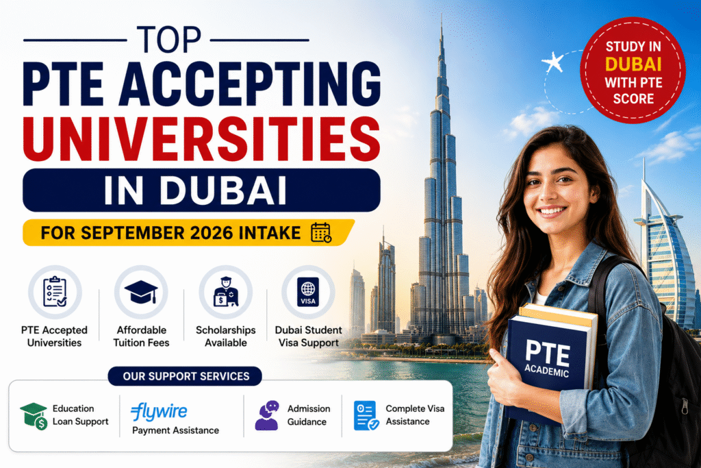 PTE Accepting Universities in Dubai
