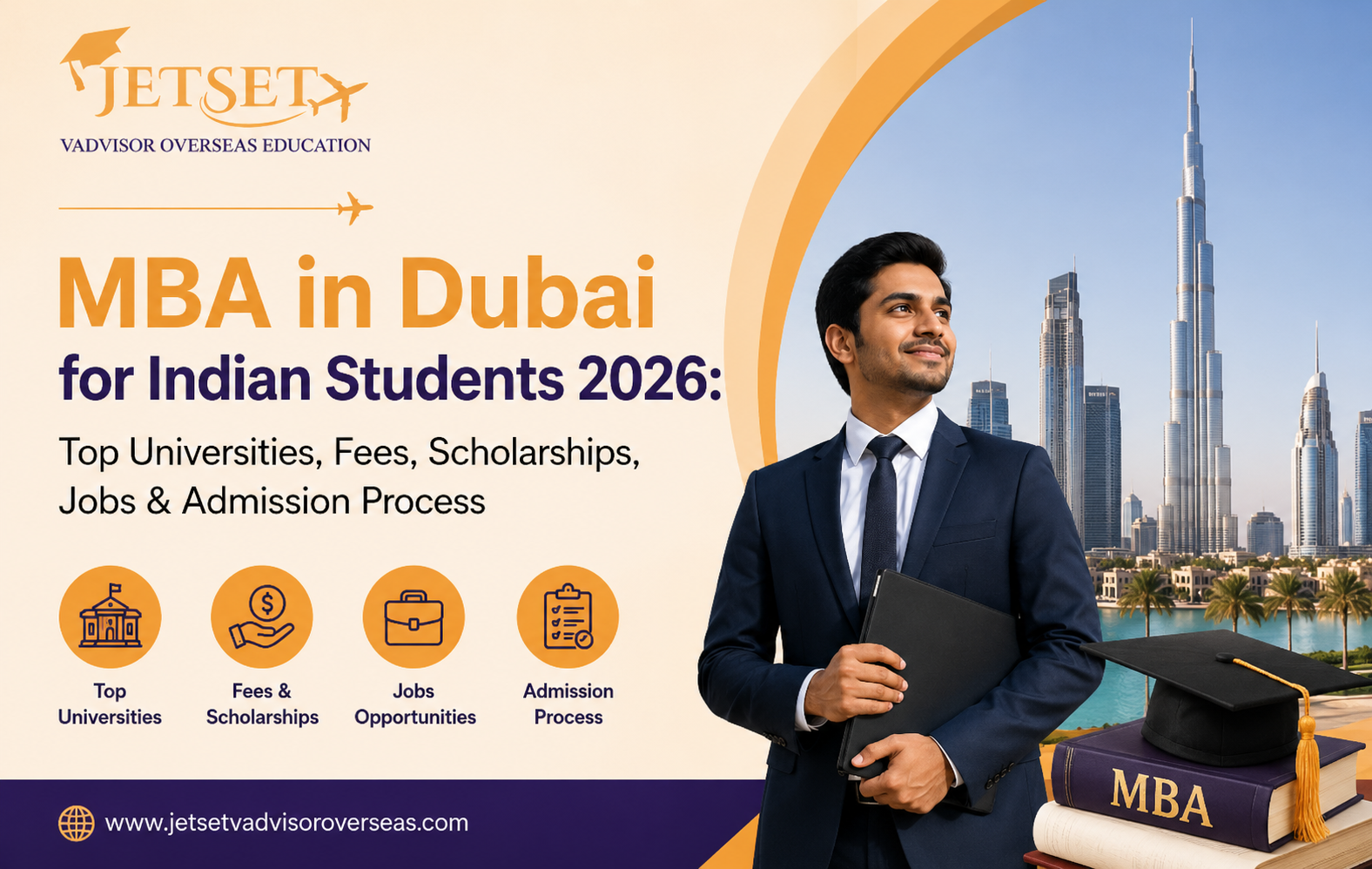 MBA in Dubai for Indian Students 2026: Top Universities, Fees, Scholarships, Jobs & Admission Process