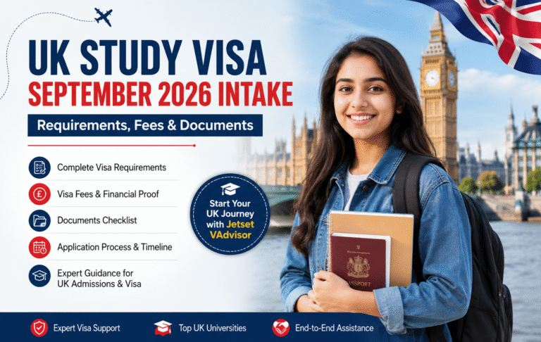 UK Study Visa September 2026 Intake