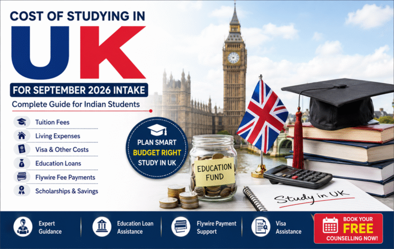 Cost of Studying in UK
