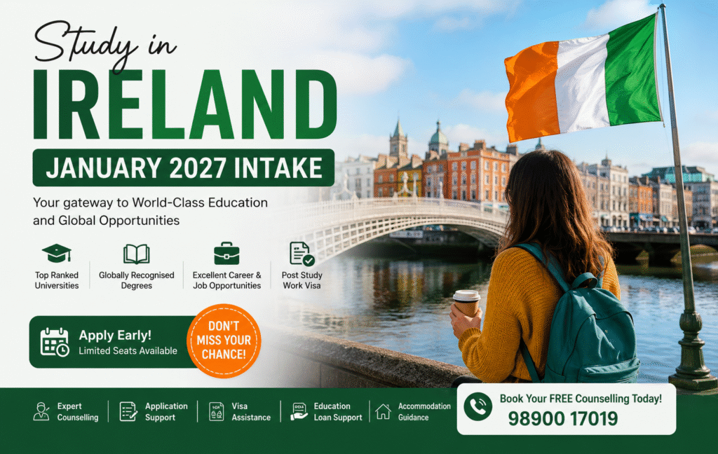 January Intake in Ireland