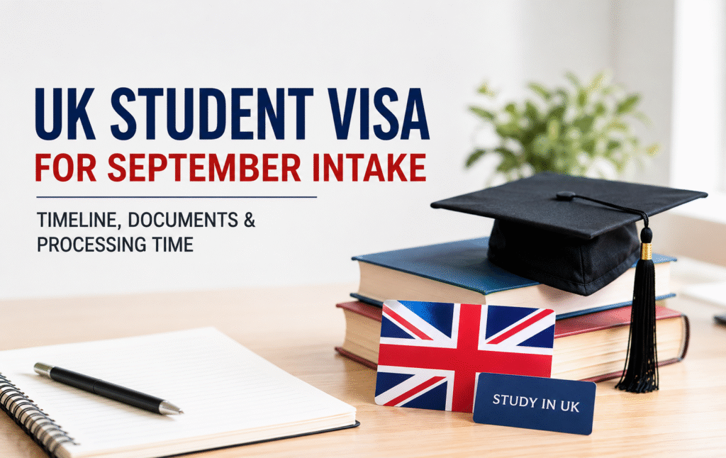 UK Student Visa for September Intake