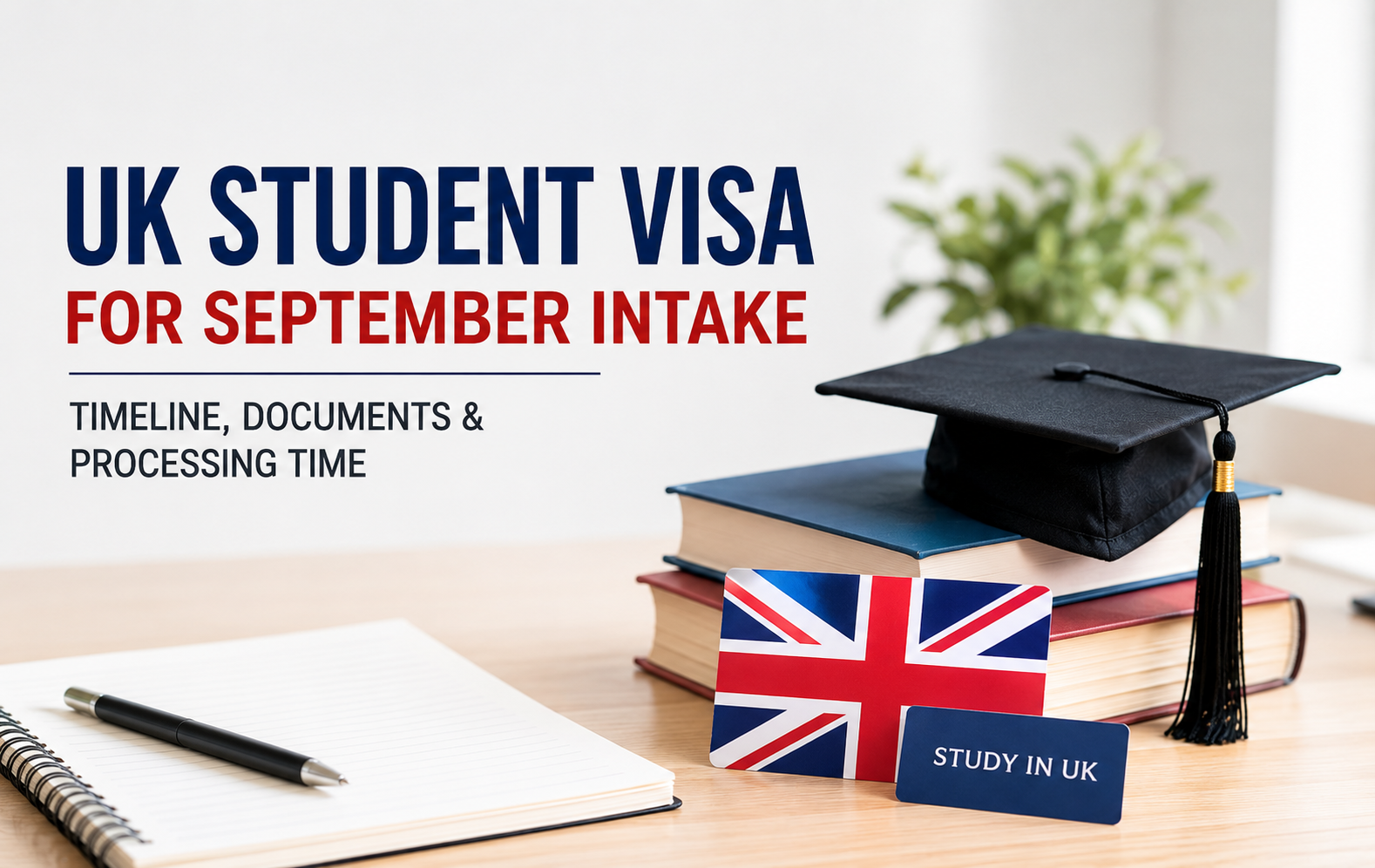 UK Student Visa for September Intake 2026: Timeline, Documents & Processing Time