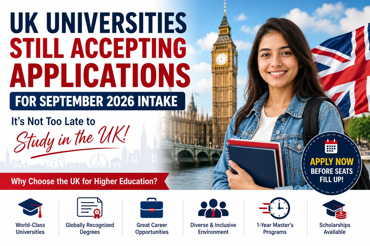 Can I Still Apply for the UK September 2027 Intake in July? Complete Guide for Indian Students