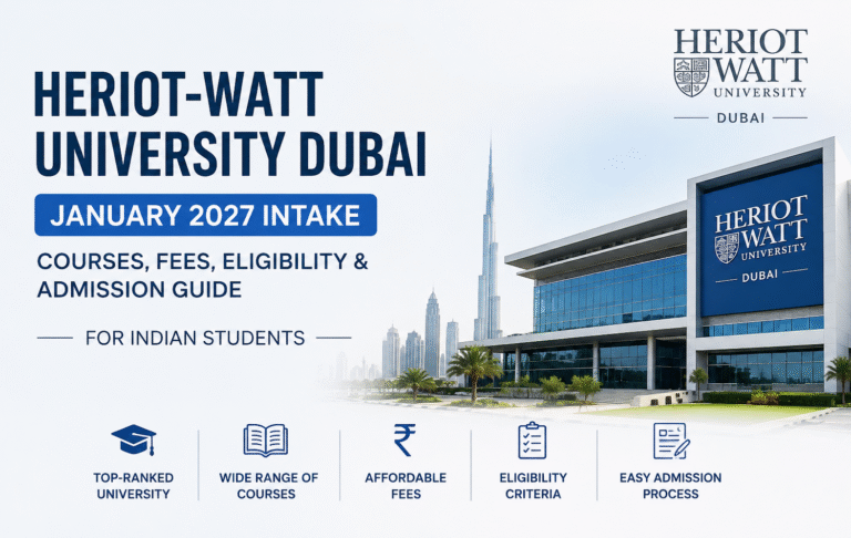 Heriot-Watt Dubai January 2027