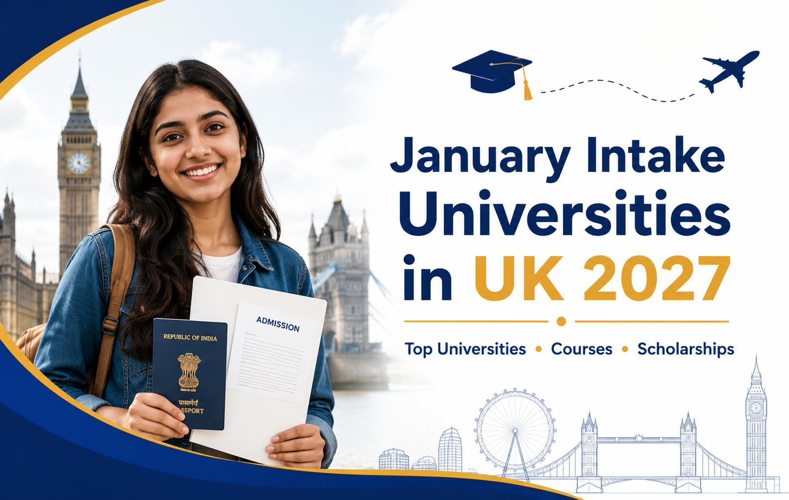 January Intake Universities in UK 2027: Complete List for Indian Students