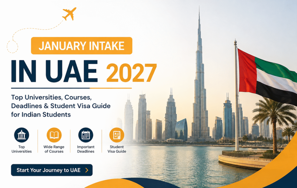 January Intake in UAE 2027