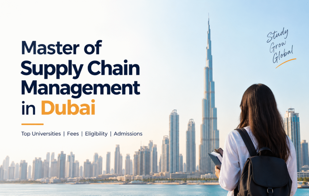 Master Supply Chain Management in Dubai