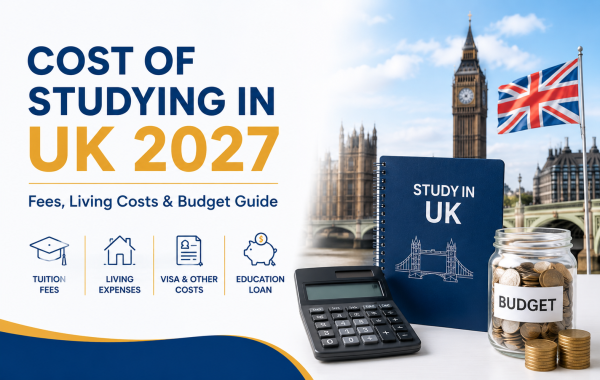 Cost of Studying in UK January Intake 2027