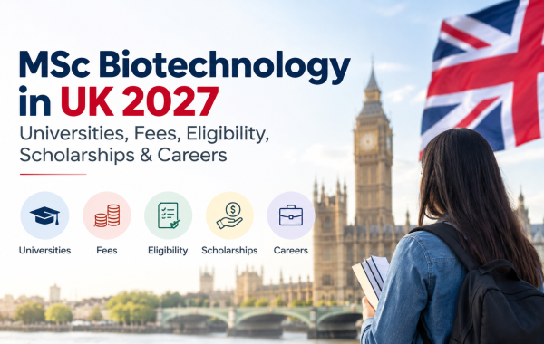 MSc Biotechnology in UK