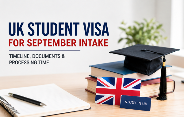 UK Student Visa for September Intake
