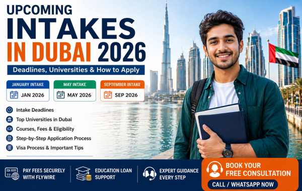 Upcoming Intakes in Dubai 2026