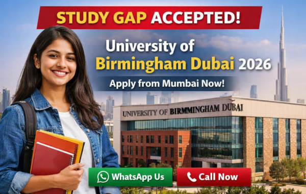 gap accepted in University of Birmingham Dubai
